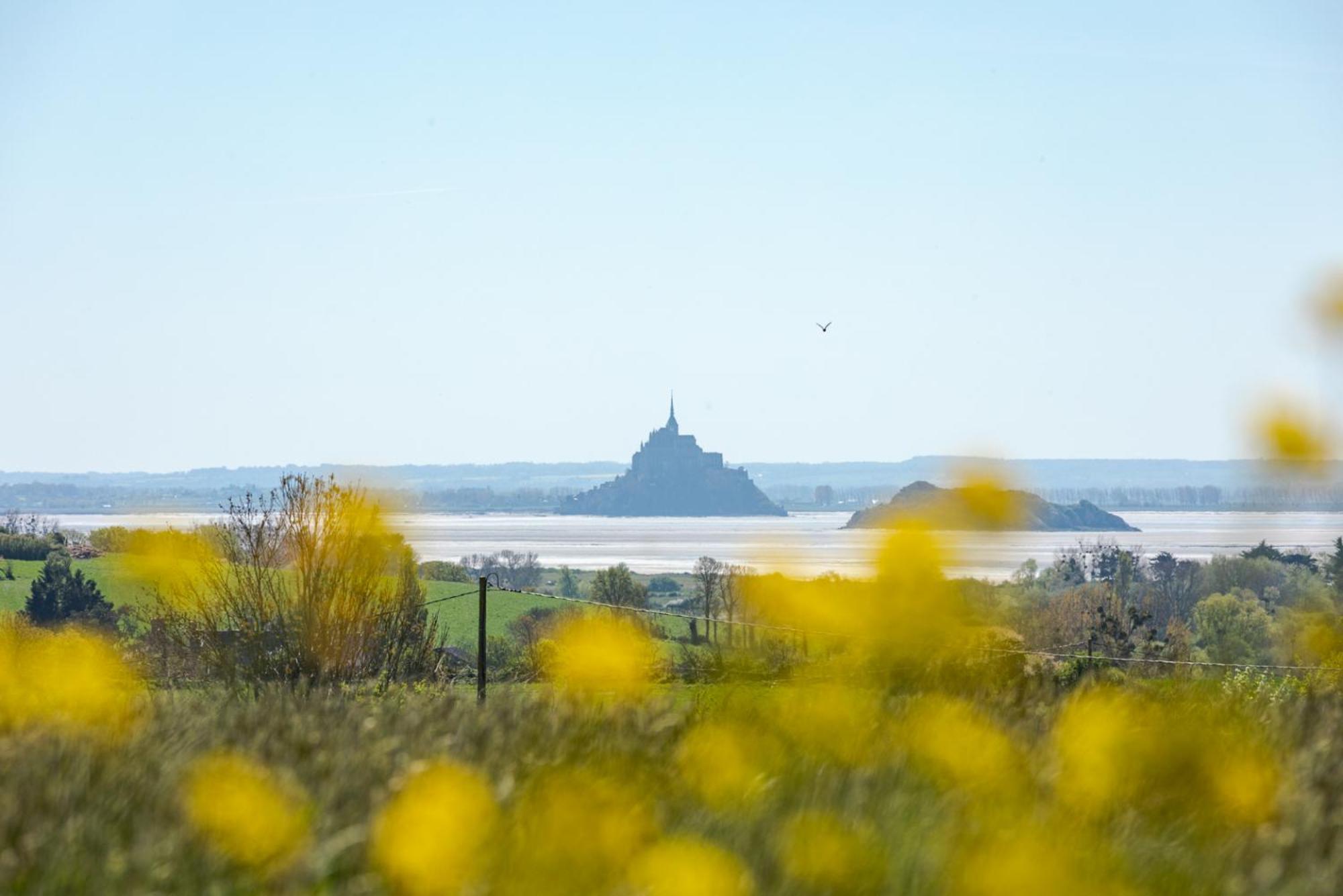 Vue Mt-St-Michel, Elegance, Calme Et Baby-Foot Bonzini Villa Dragey ภายนอก รูปภาพ